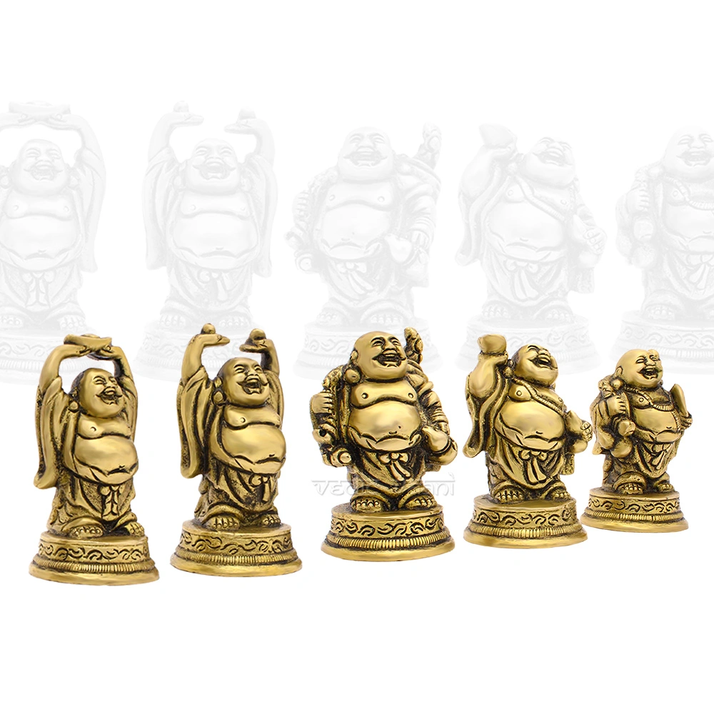 Fengshui Laughing Buddha - Set of 5-1