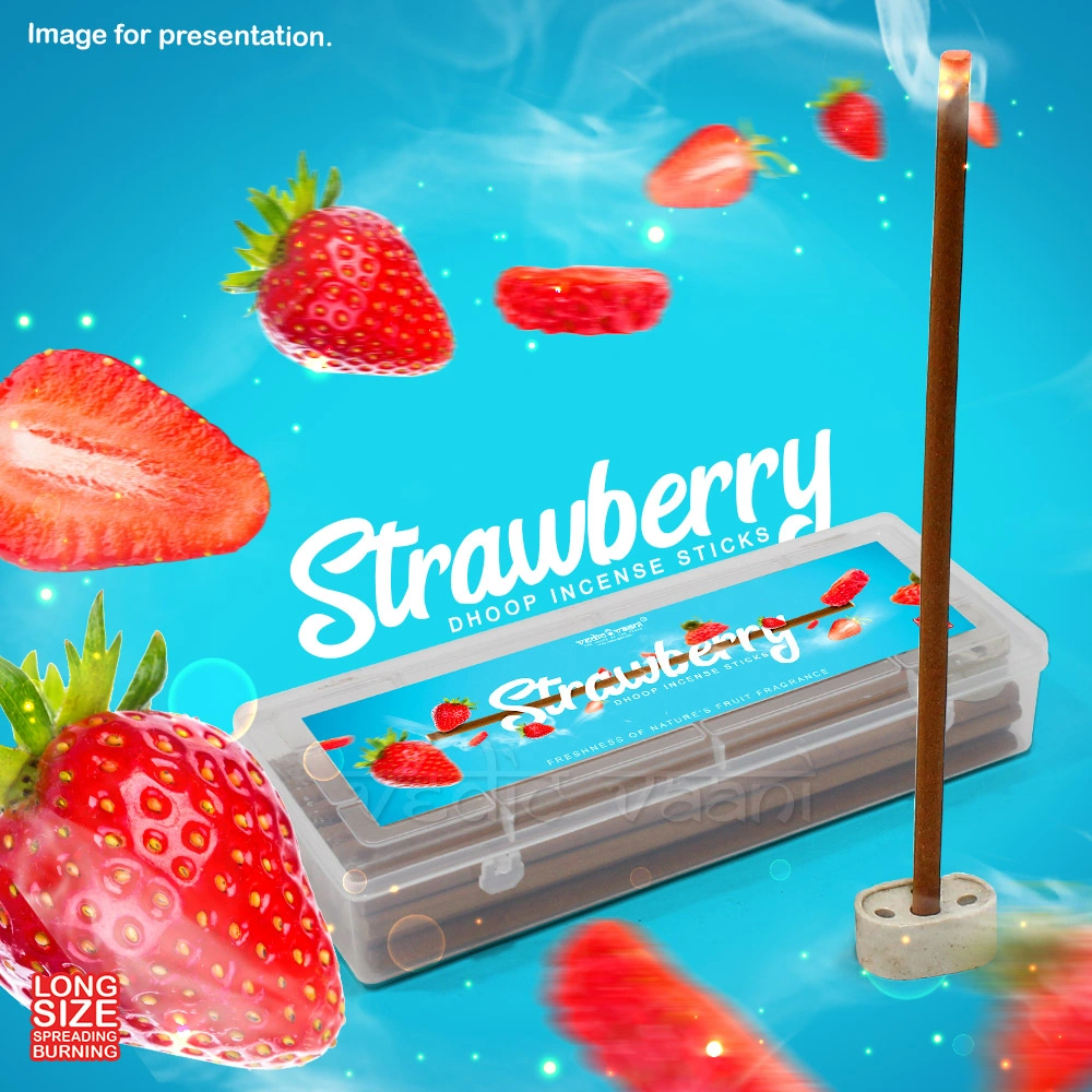 Strawberry Dhoop Incense Sticks-10 nos-2