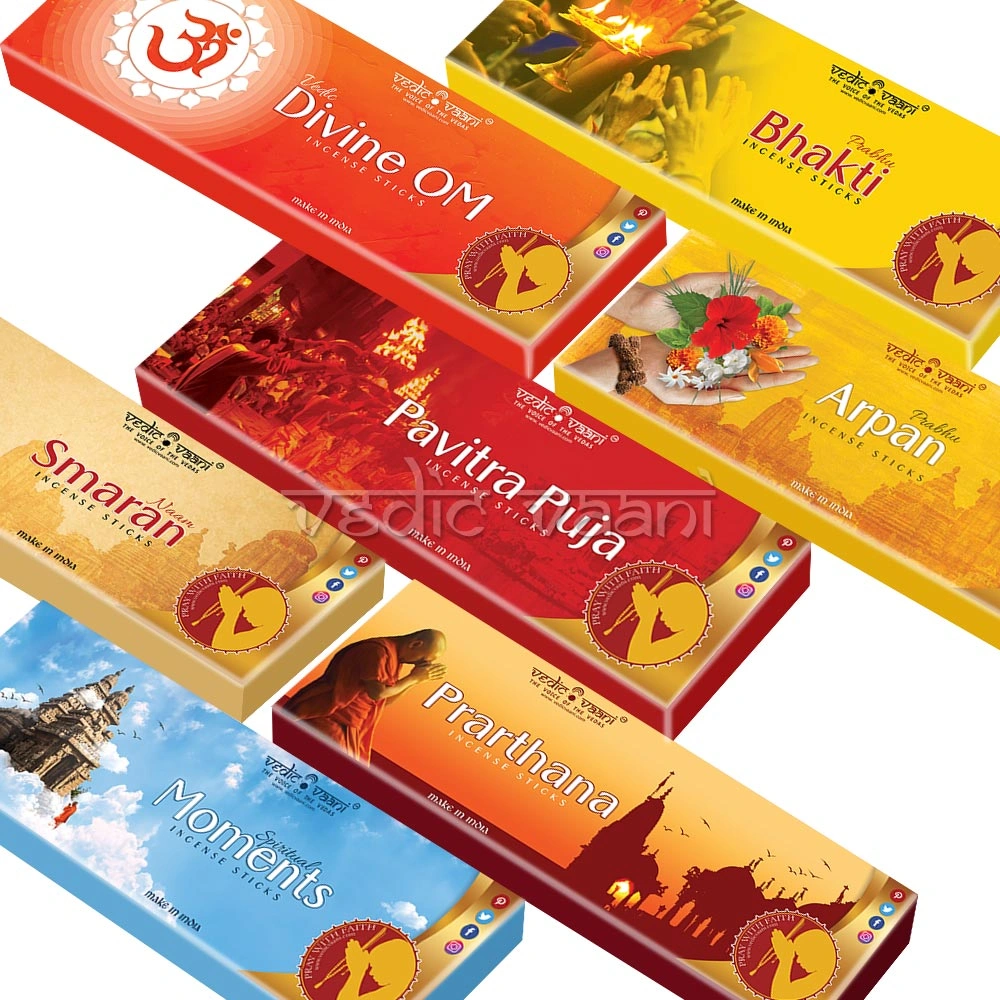 Pray With Faith Incense Collection - Set of 7 Pack-1