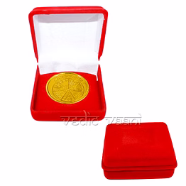 vedic vaani™ karya siddhi yantra coin in copper