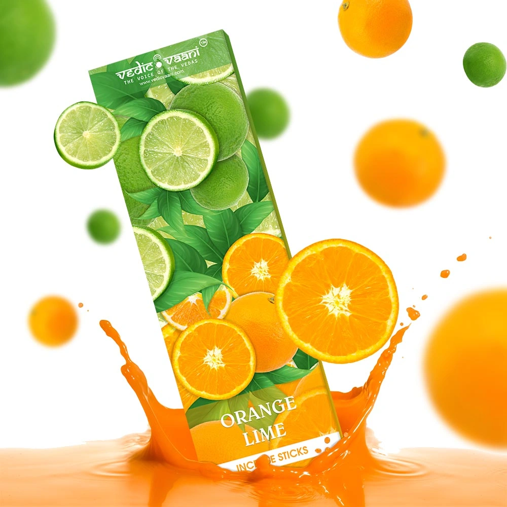 Orange Lime Incense Sticks-100 gms-2