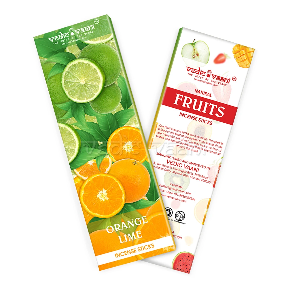 Orange Lime Incense Sticks-100 gms-4