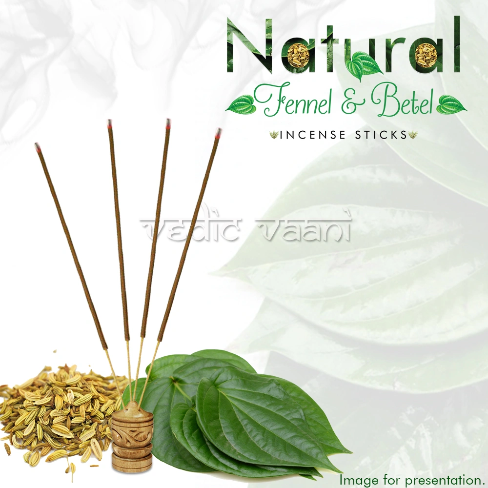 Natural Fennel &amp; Betel Incense Sticks-100 gms-2