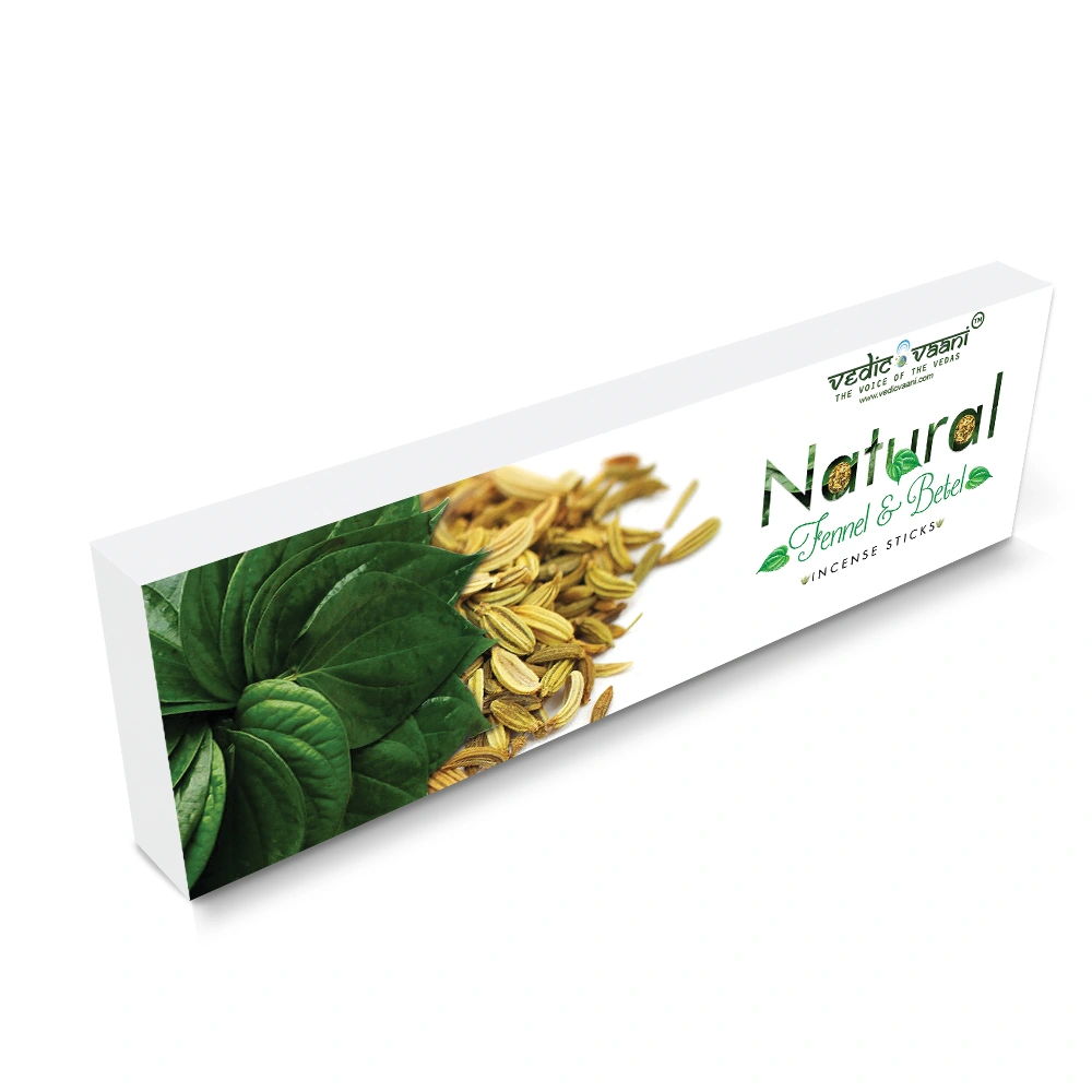 Natural Fennel &amp; Betel Incense Sticks-100 gms-4