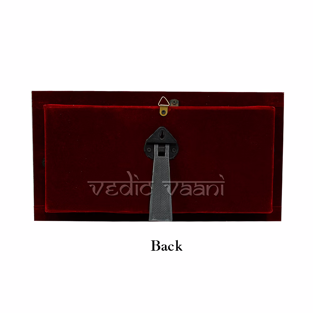 Home Decor Frame of Ganesh Lakshmi Saraswati Idol image 4