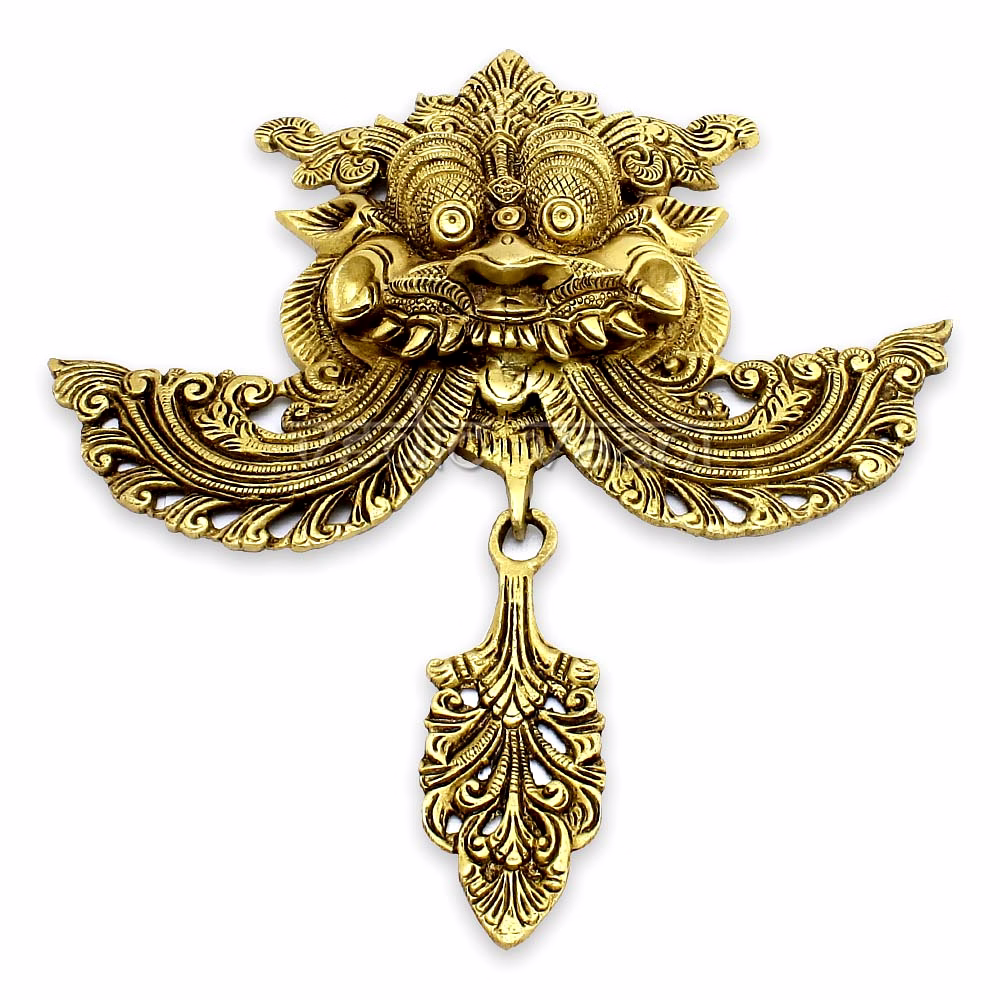 Kirtimukha Vastu Nazar Raksha Mask (Door Wall Hanging) image 3