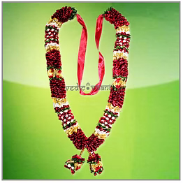 vedic vaani™ flower garland for deity