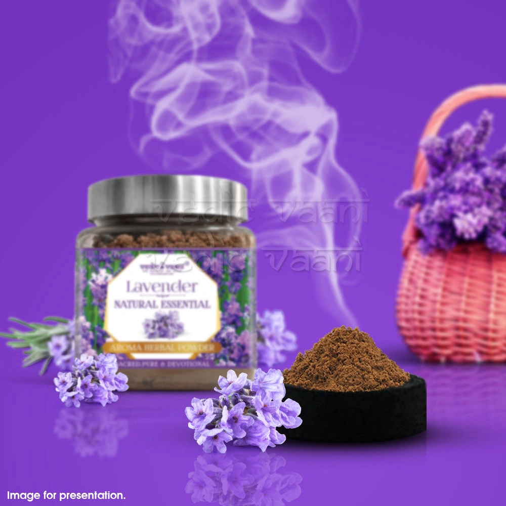 Lavender Natural Essential Aroma Herbal Powder-100 gma-2