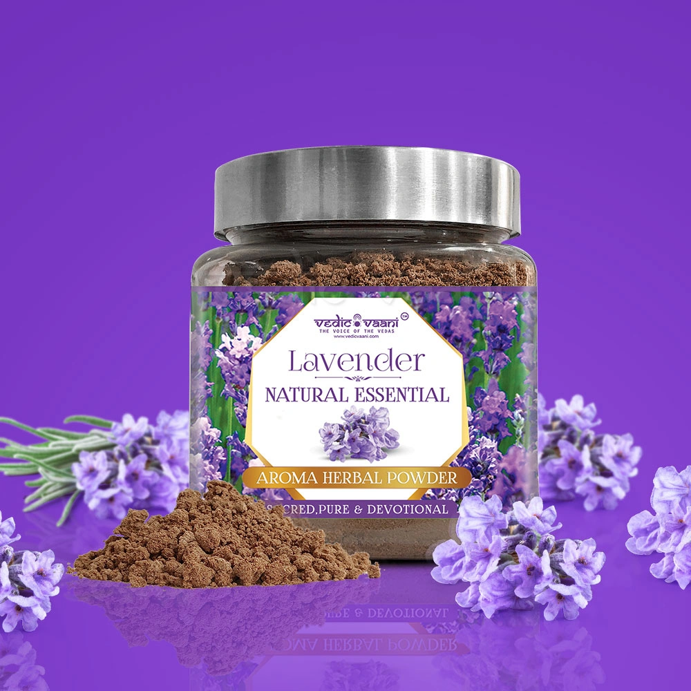 Lavender Natural Essential Aroma Herbal Powder-AZ1259-1