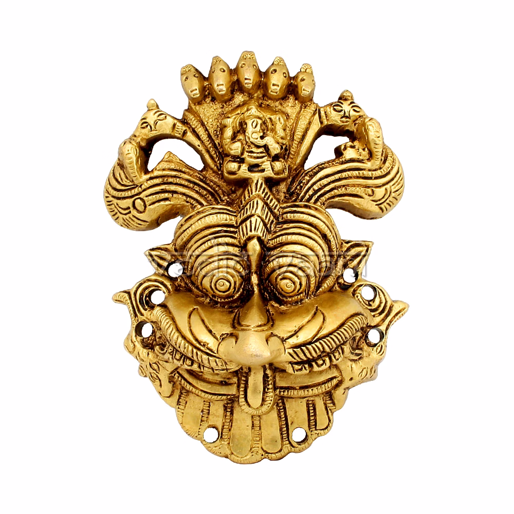 vedic vaani™ nazar raksha vastu ganesha wall hanging mask