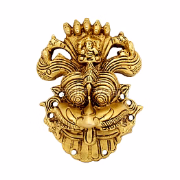 vedic vaani™ nazar raksha vastu ganesha wall hanging mask