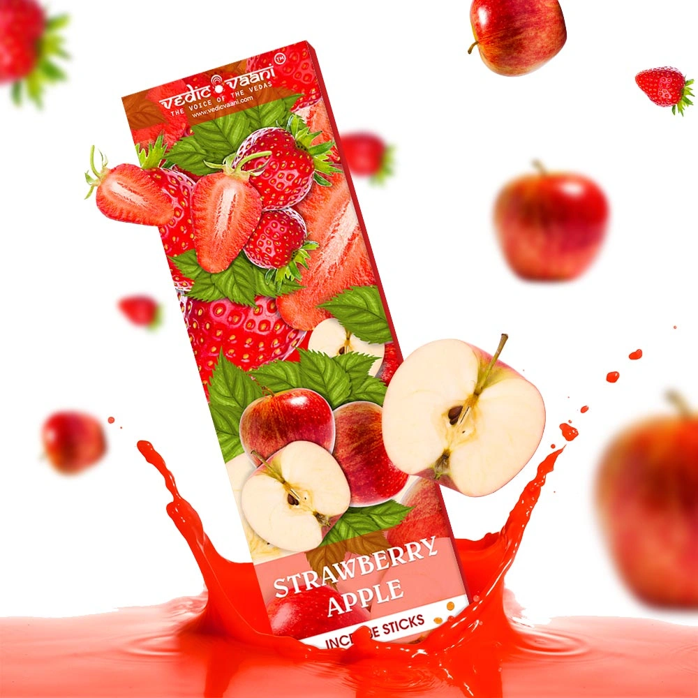 Strawberry Apple Incense Sticks-100 gms-2