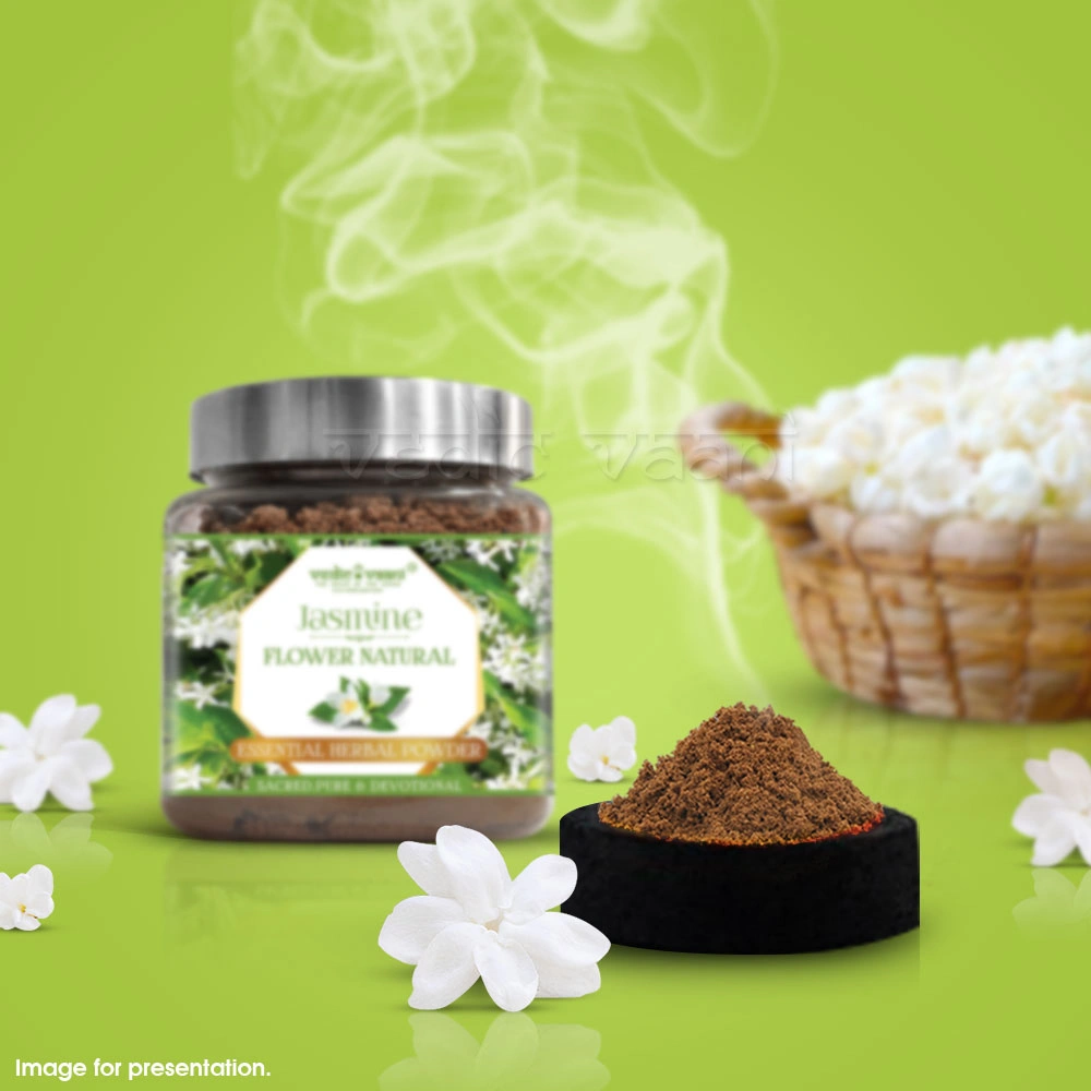 Jasmine Flower Natural Essential Aroma Herbal Powder-100 gms-3