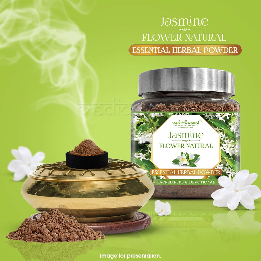 Jasmine Flower Natural Essential Aroma Herbal Powder-100 gms-2