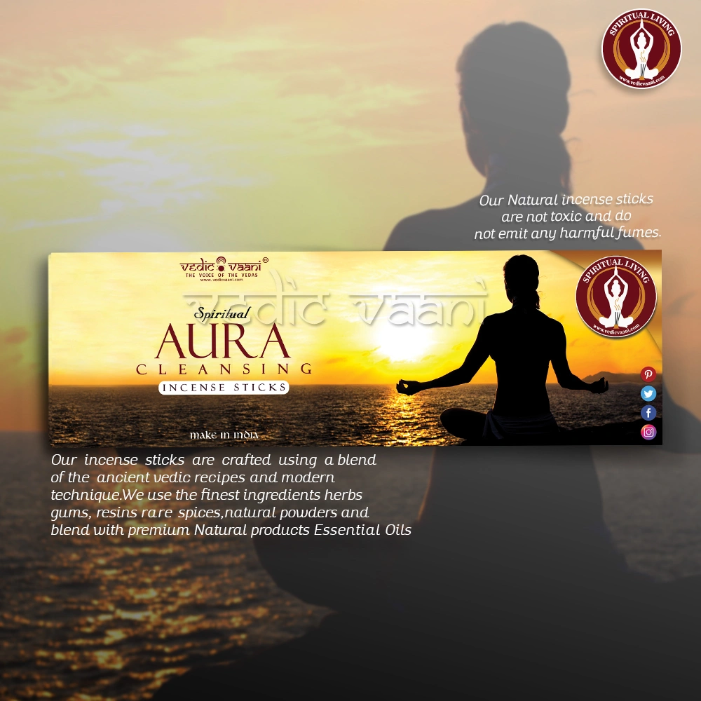 Aura Cleansing Incense Stick-100 gms-1