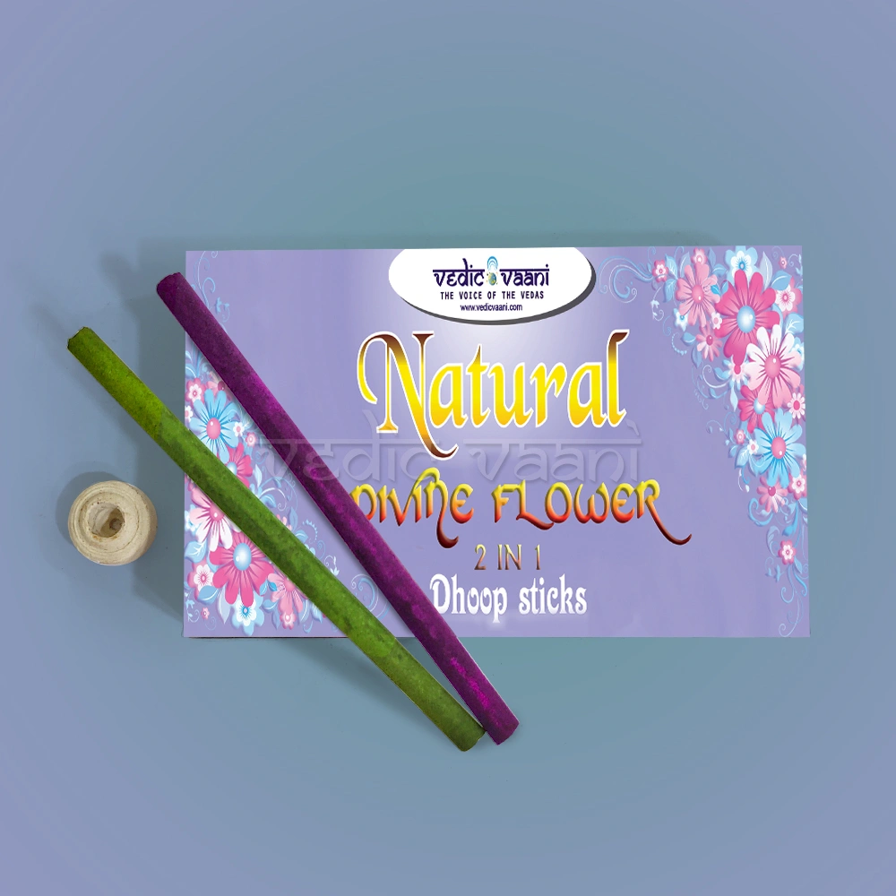 Natural Divine Flower 2 in 1 Dhoop sticks-2