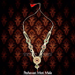 vedic vaani™ peshawari moti mala