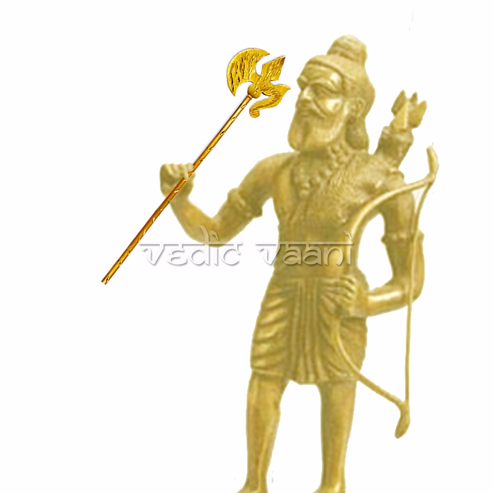 Parashu in copper image 3