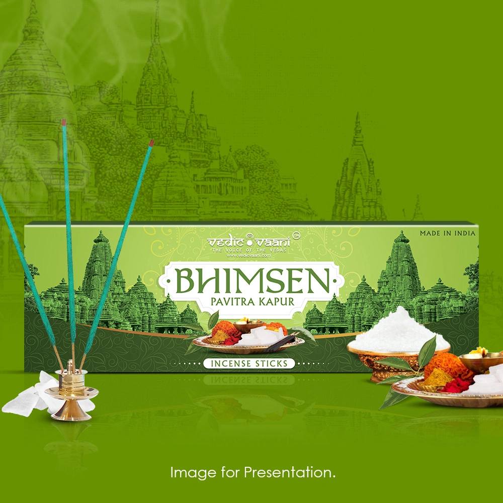 Bhimseni Camphor Pavitra Agarbatti Incense Sticks-AG316-1