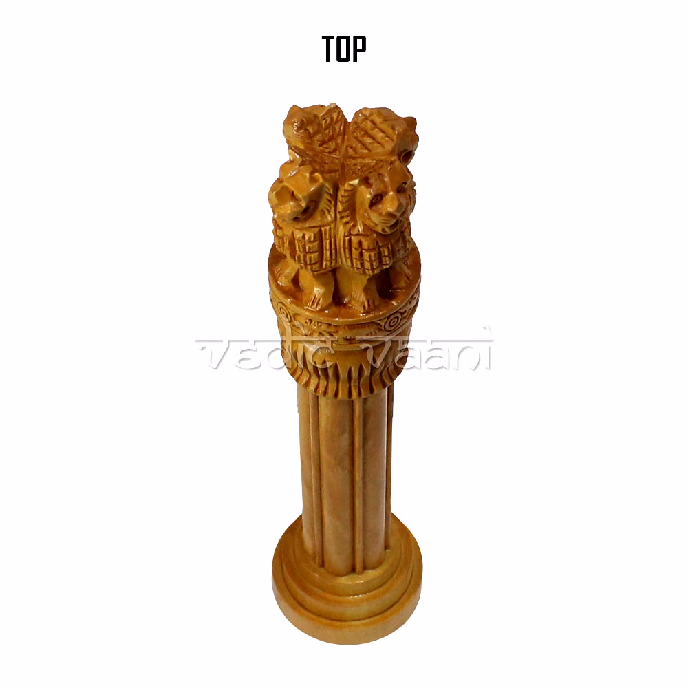 Wooden Ashoka Pillar (Stambh) image 2
