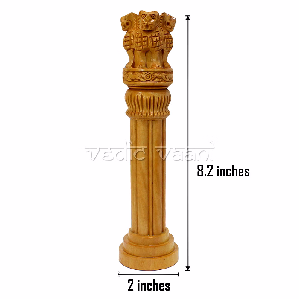 Wooden Ashoka Pillar (Stambh) image 4
