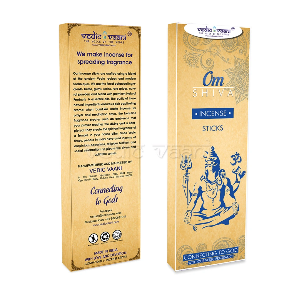 Om Shiva Incense Sticks-100 gms-4
