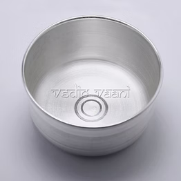 vedic vaani™ prasad katori in pure silver