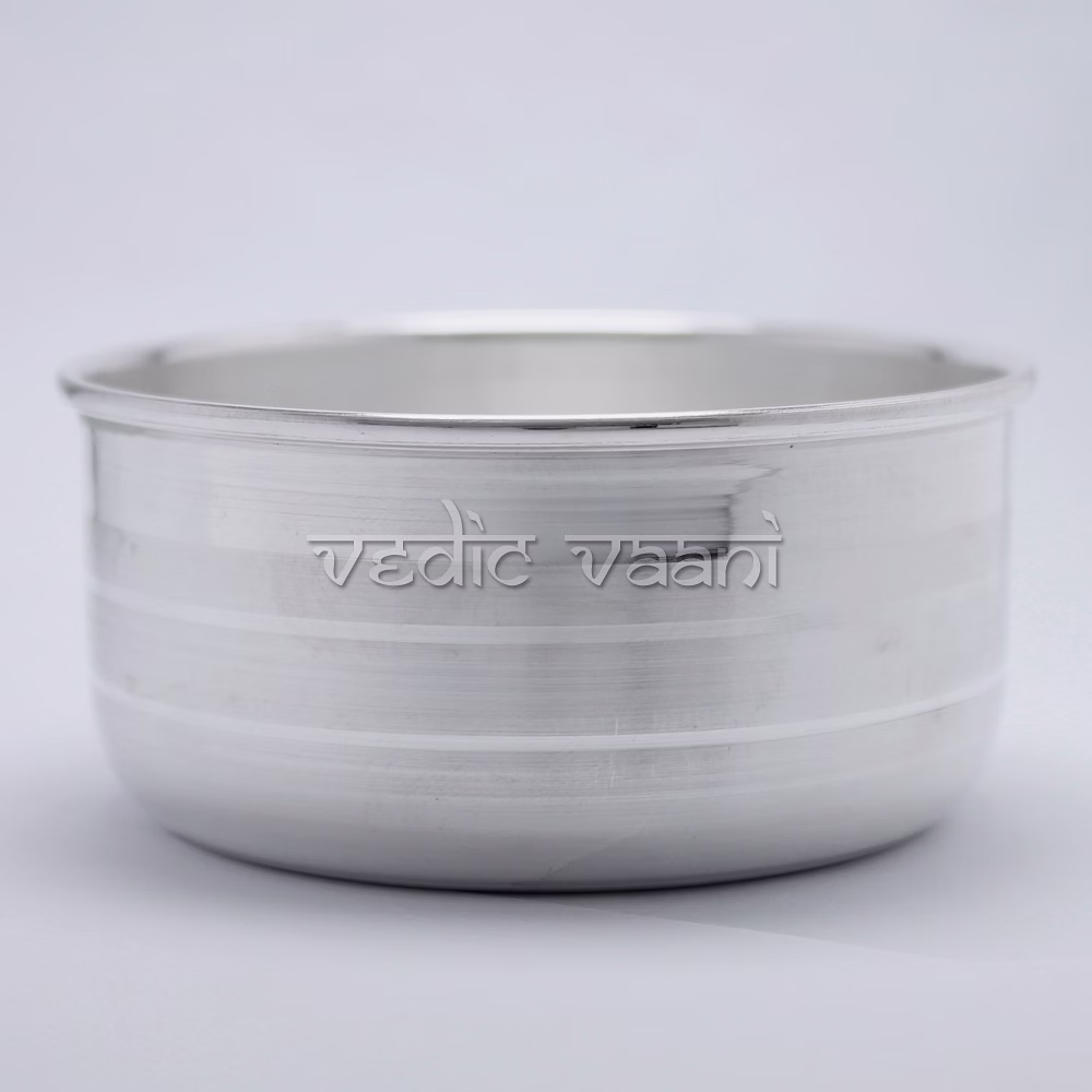 Prasad Katori in Pure Silver image 3