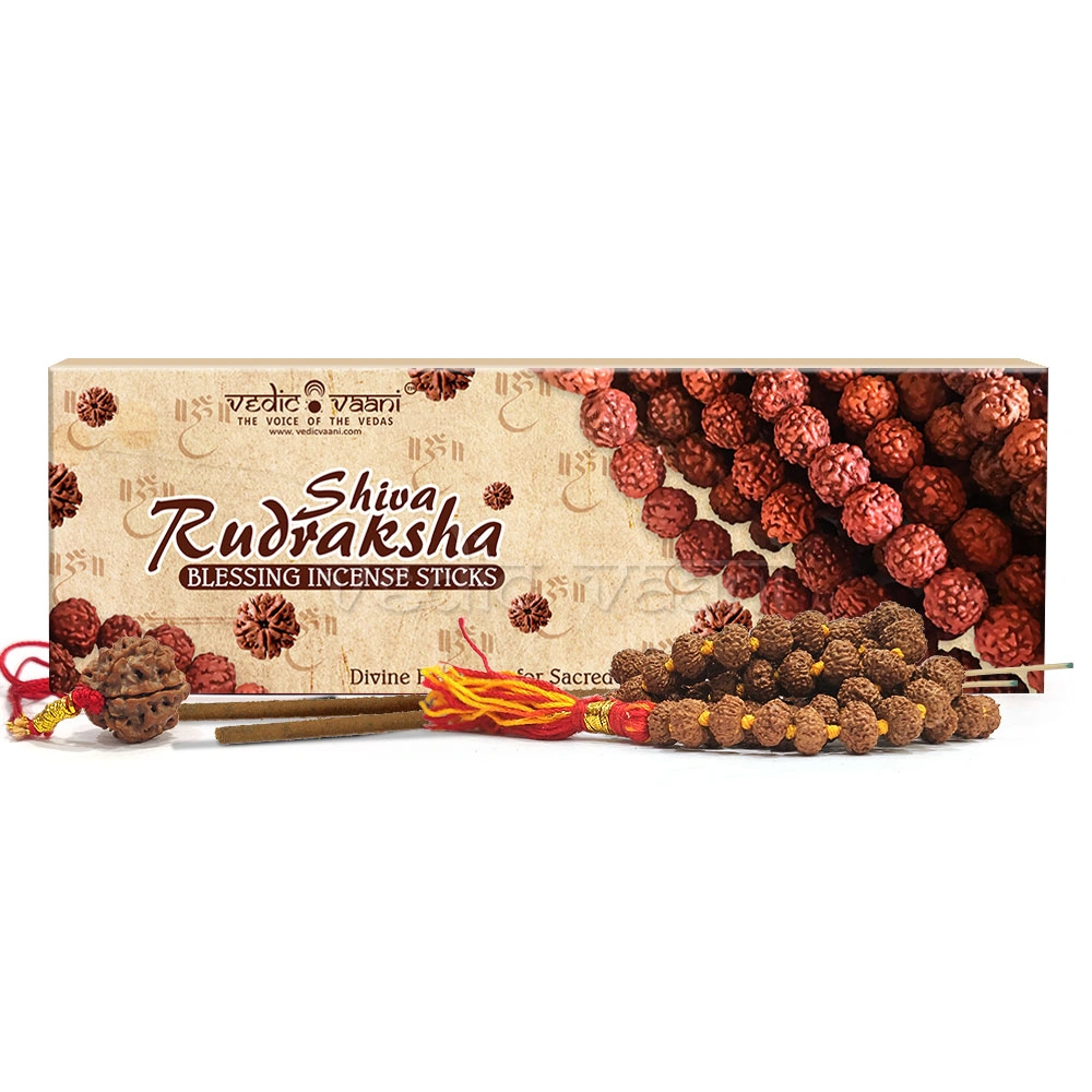 Shiva Rudraksha Blessing Incense-100 gms-4