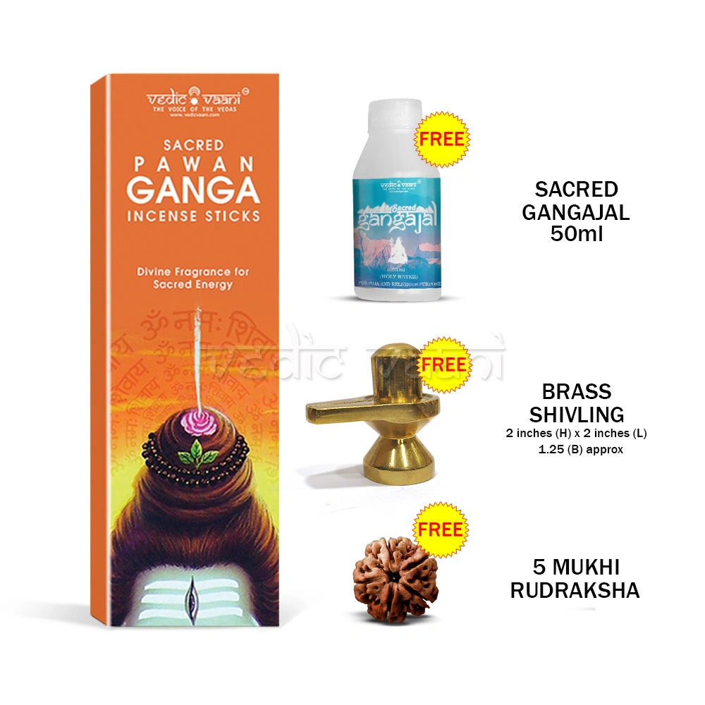 Sacred Pawan Ganga Incense Sticks-100 gms-3