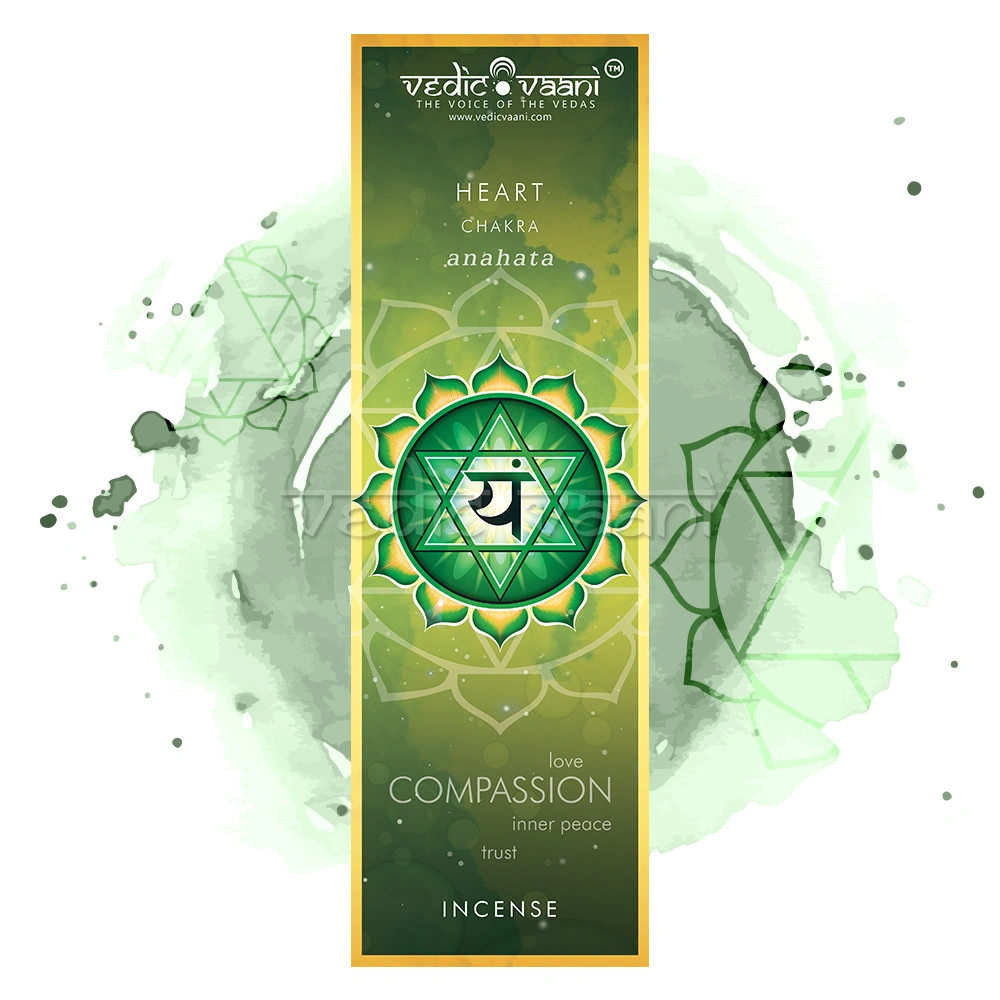 Anahata Heart Chakra Incense Sticks-AG92-1