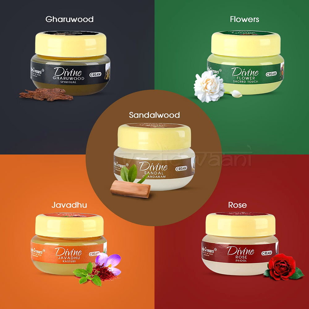 Daily Puja Viddhi Divine Sacred Touch Cream Aroma Collection For Deity and Devotee image 2