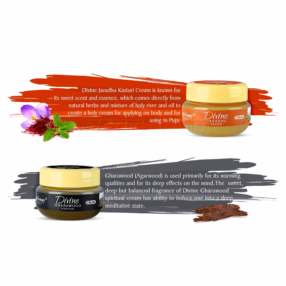 Daily Puja Viddhi Divine Sacred Touch Cream Aroma Collection For Deity and Devotee image 4