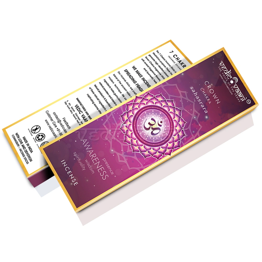 Crown Chakra Sahasrara Incense Sticks-100 gms-3