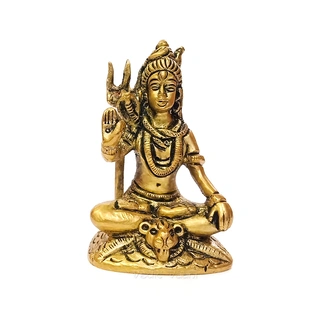 Lord Shiva Idol in Brass