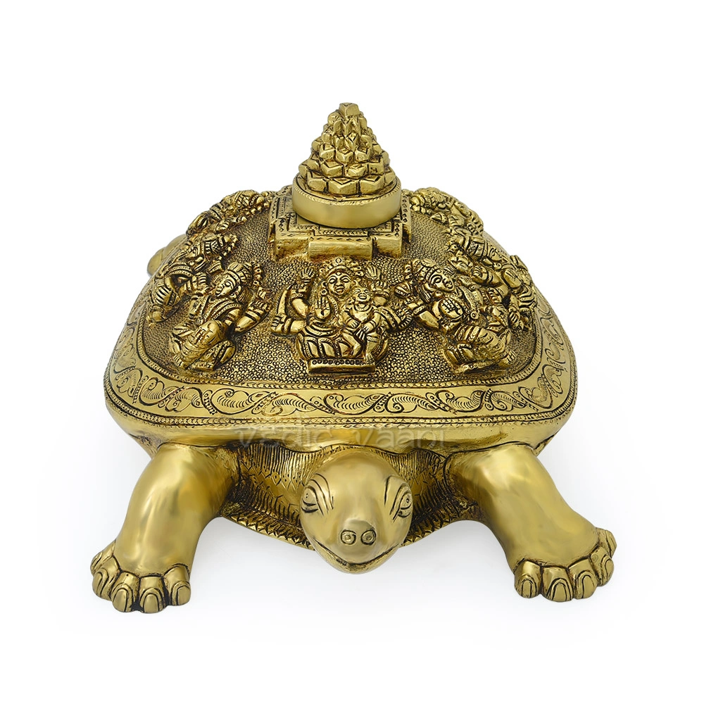 Ashtalakshmi with Shree Yantra on Tortoise-2