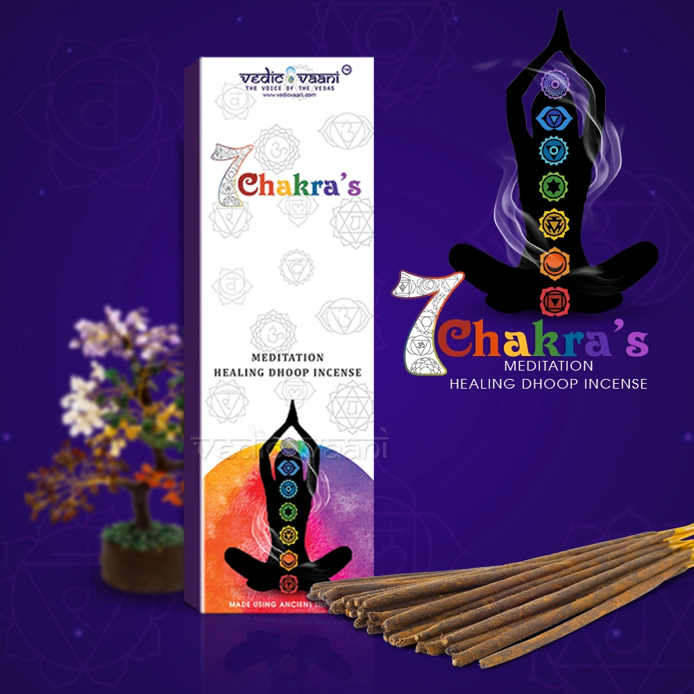 7 Chakra meditation incense Sticks-AG320-1