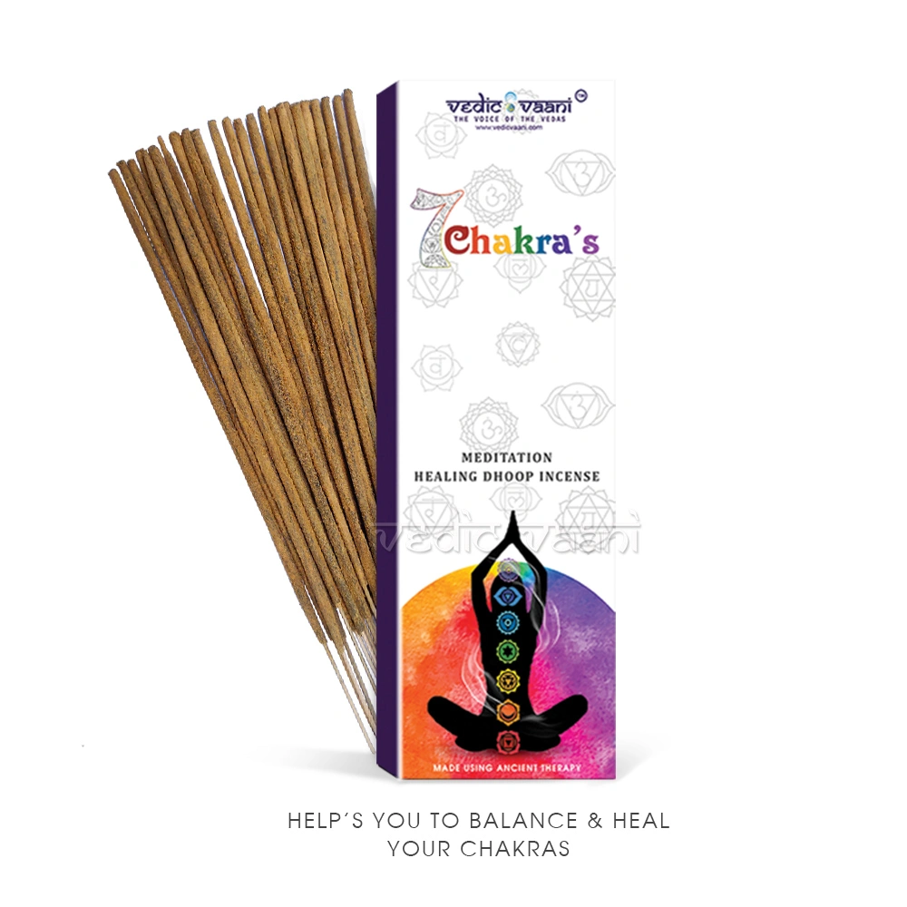 7 Chakra meditation incense Sticks-100 gms-2