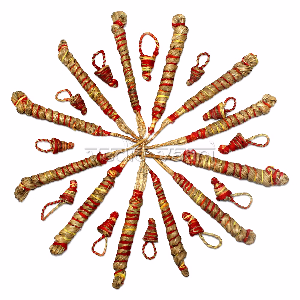 vedic vaani™ dharbham holy grass & pavitram for puja and yagna rituals