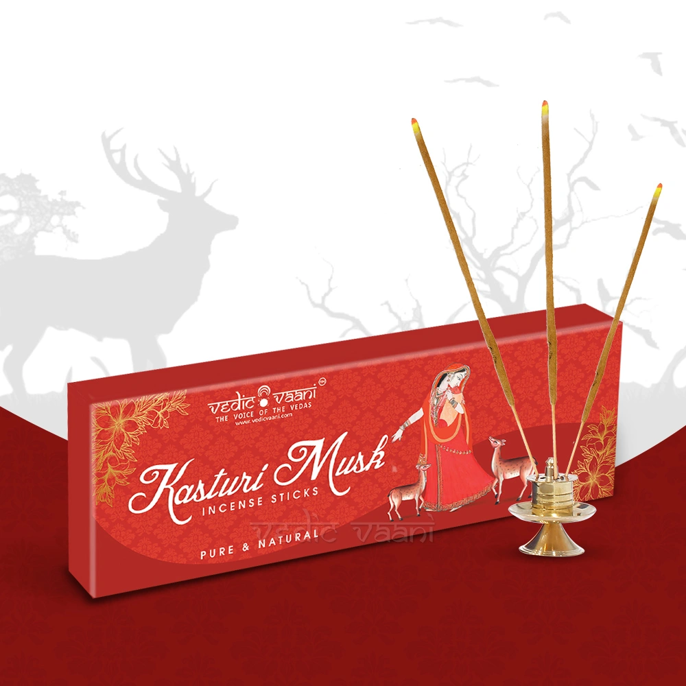 Kasturi Musk Incense Sticks-100 gms-3