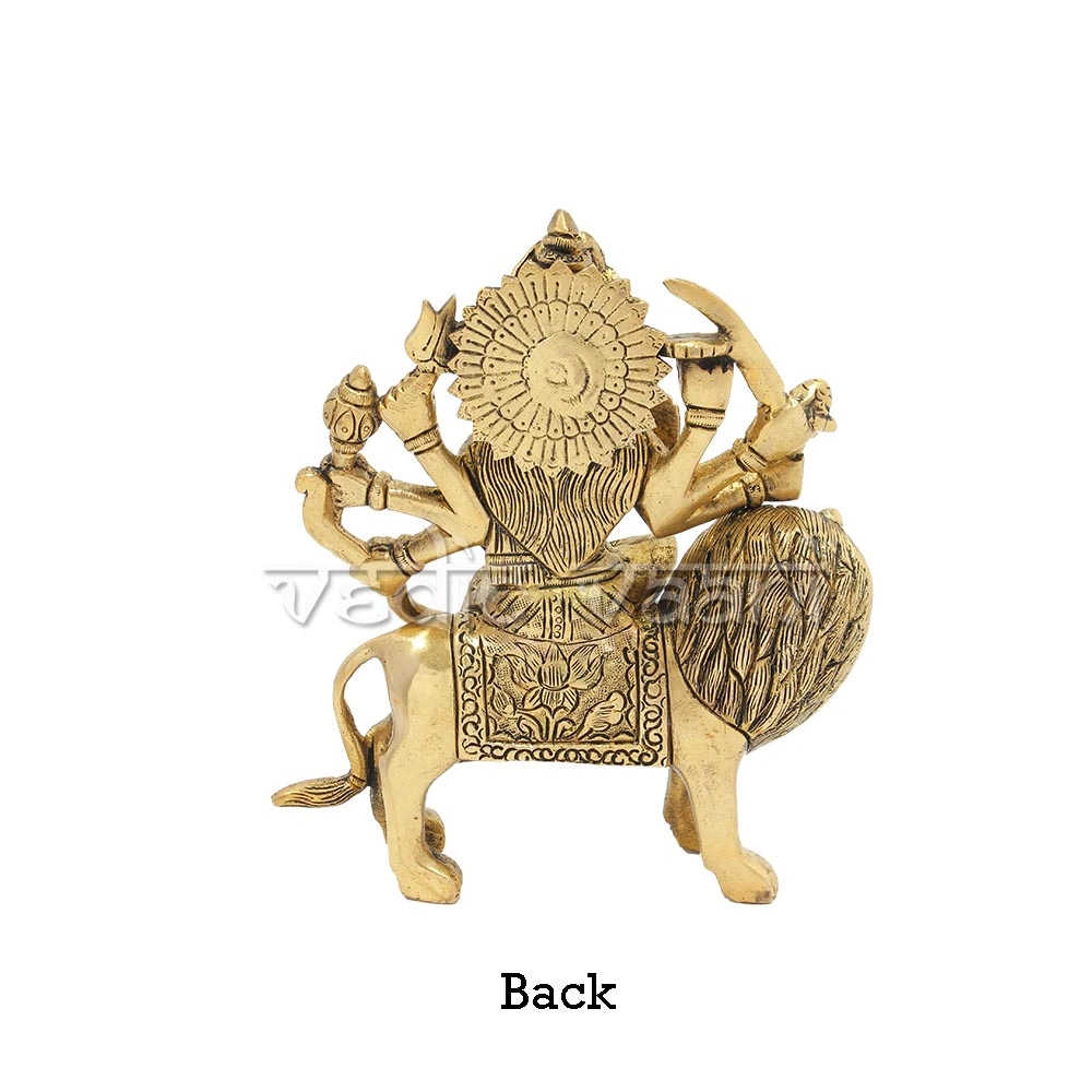 Devi Durga Maa Idol in Brass-2