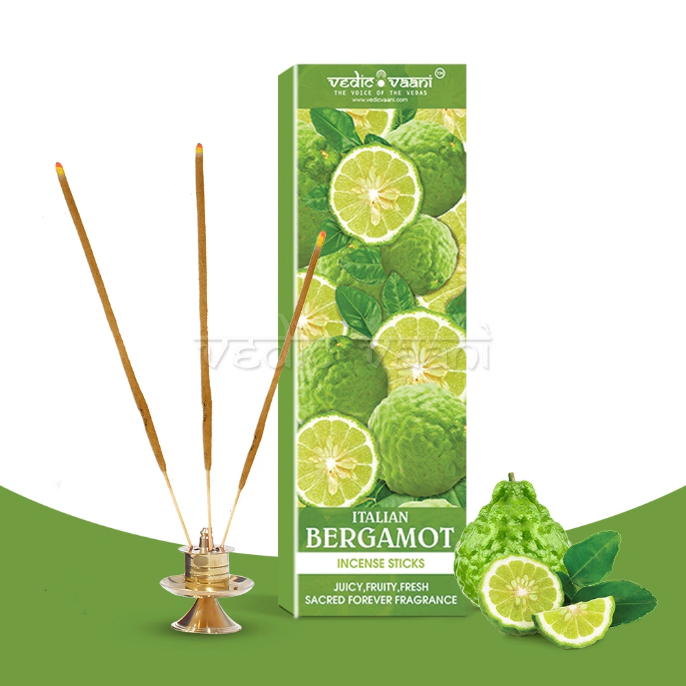 Italian Bergamot Incense Stick-100 gms-1