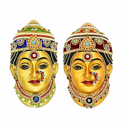 vedic vaani™ aadishakti mata ekvira aai, devi mukhota