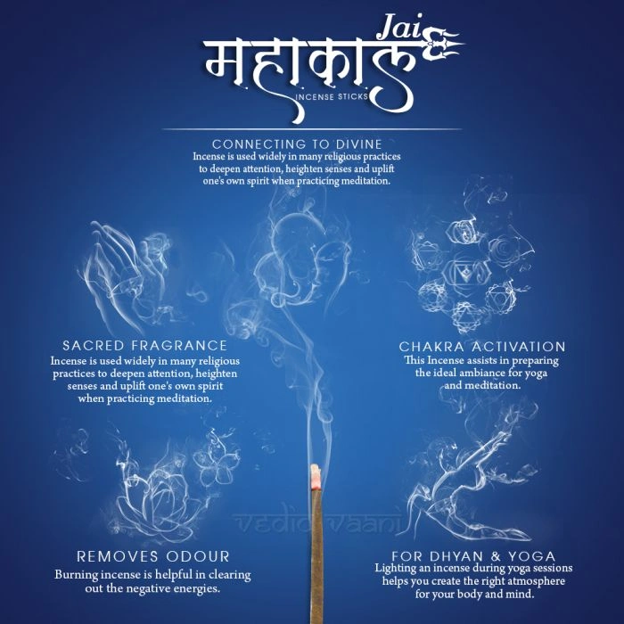 Jai Mahakal Incense Sticks-100 Gms-5