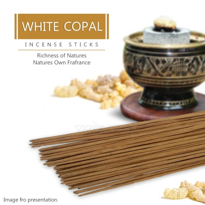 White Copal Incense Sticks (100 Grams)-100-3