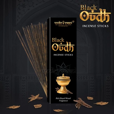 Black Oudh Incense Sticks (100 Grams)