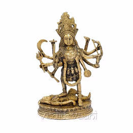 vedic vaani™ kali statue in brass - big