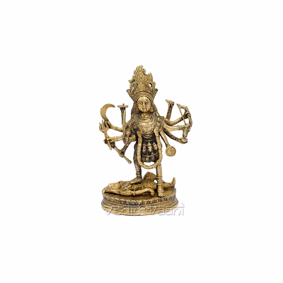 vedic vaani™ kali statue in brass - big