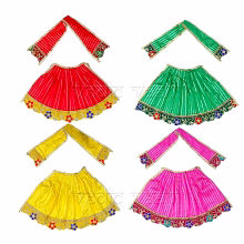vedic vaani™ lehanga and dupatta design - 7 inch set of 6