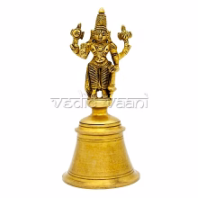 buy vishnu hand / temple bell by vedic vaani™ for spiritual bliss